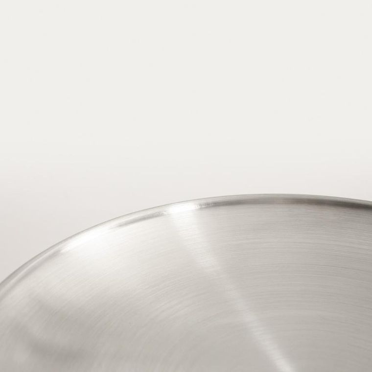 Homla, Edmore, patera, na drewnianej nóżce ze stali nierdzewnej, 23-9 cm