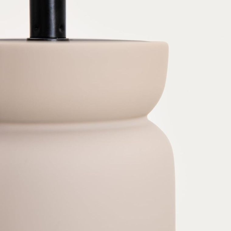 Homla, Elvia, szczotka do WC, taupe, 10,5-13-38,5 cm