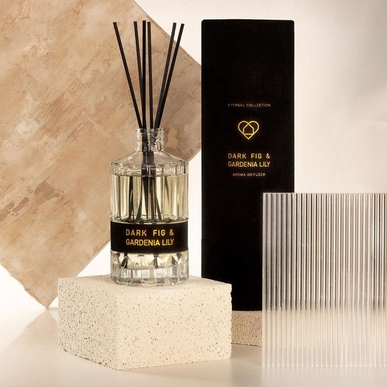 Homla, Eternal, dyfuzor, dark fig & gardenia lily, 0,2l