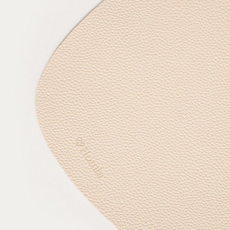 Homla, Femelo, maty stołowe, ecru, 38 cm, 2 szt.