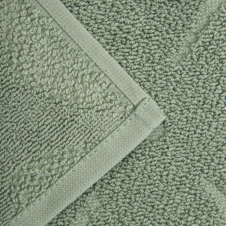 Homla, Flores, ręcznik, pistacjowy żakardowy, 100-150 cm