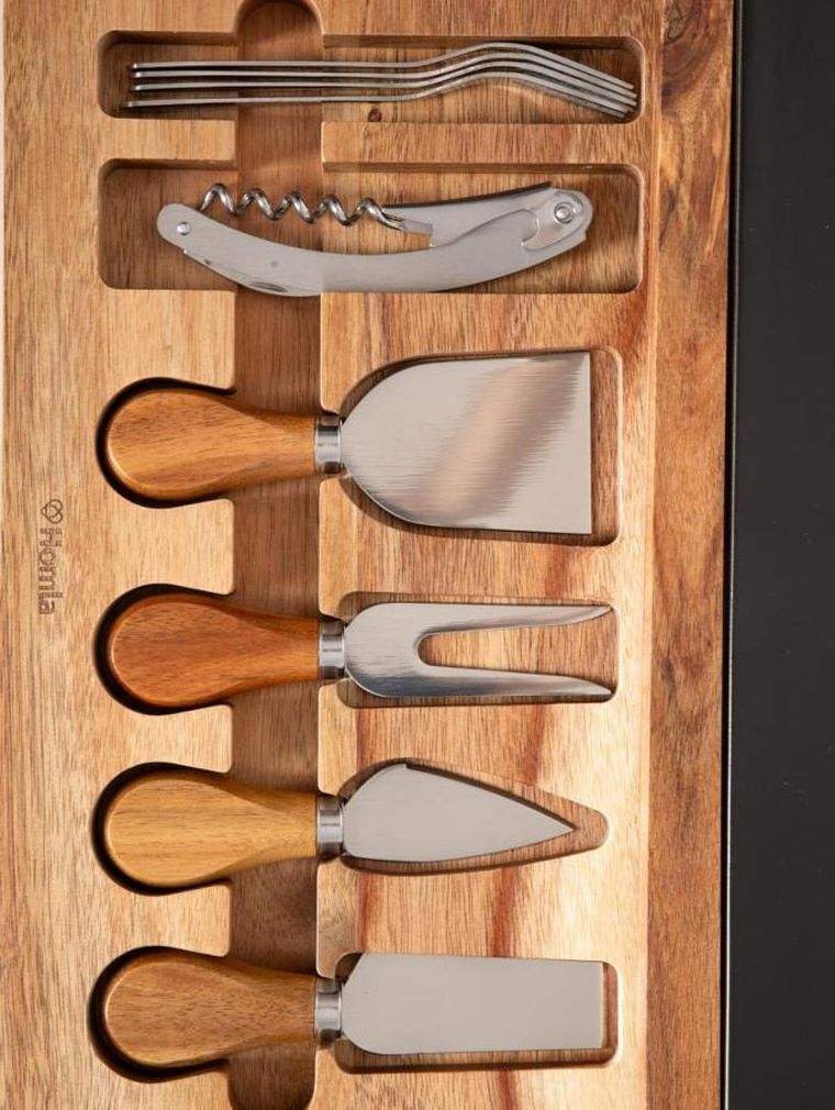 Homla, Fresca, zestaw do serwowanie z akcesoriami, 16 elementów