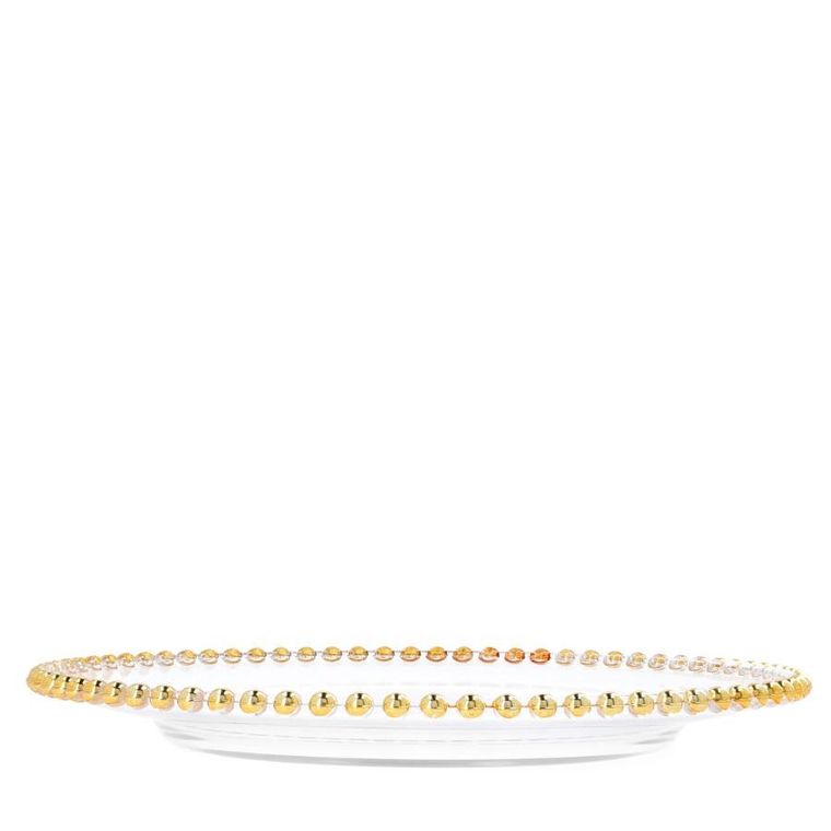 Homla, Golden Balls, talerz, szklany, 33 cm