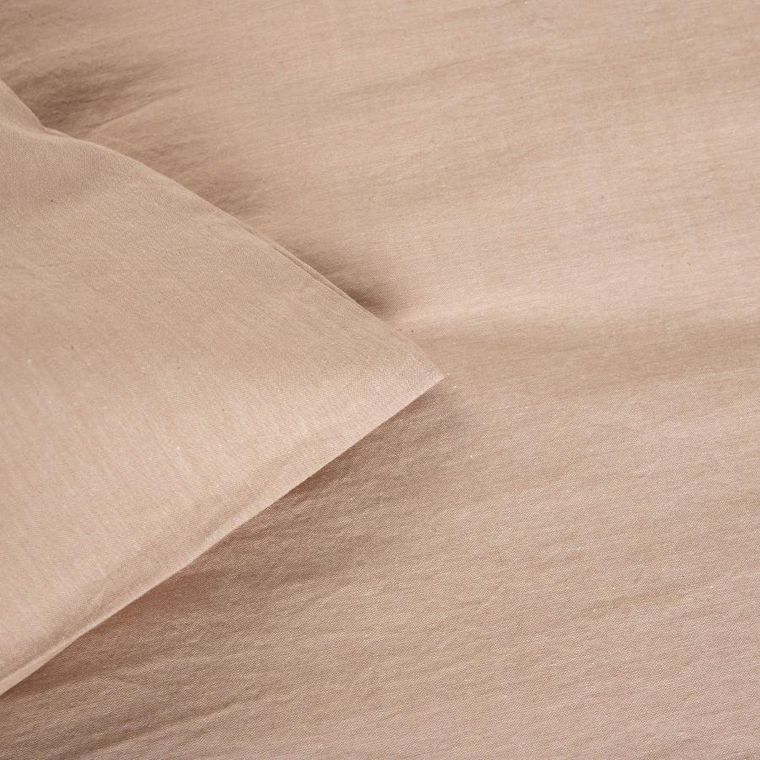 Homla, Gossy, pościel bawełniana, beżowa, 200-220 cm, 729508