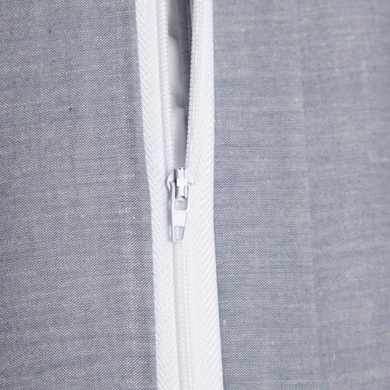 Homla, Gossy, pościel bawełniana, niebieska, 200-220 cm, 729461