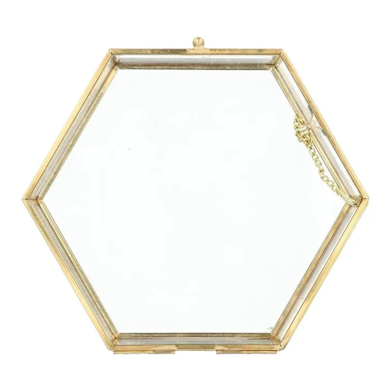 Homla, Grazia, szkatułka sześciokątna, 17-16-5 cm