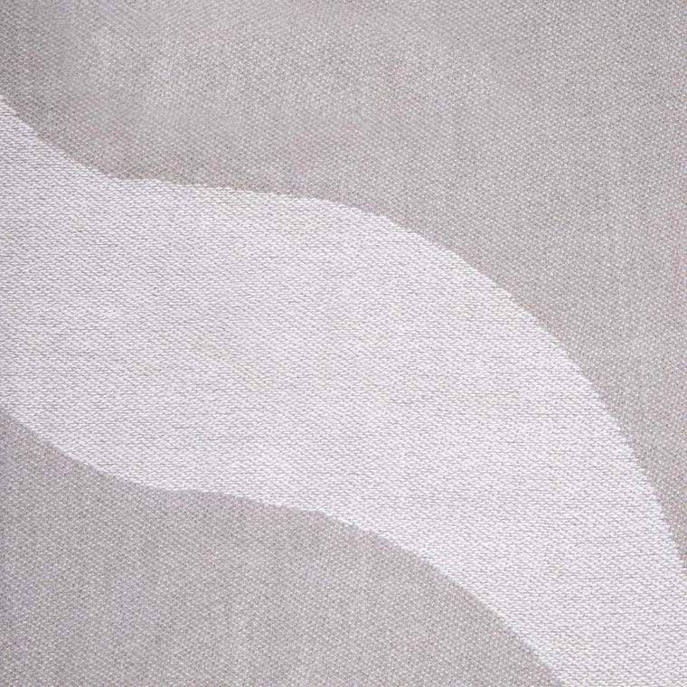 Homla, Kalor, koc, szary żakardowy we wzór z frędzlami, 135-200 cm