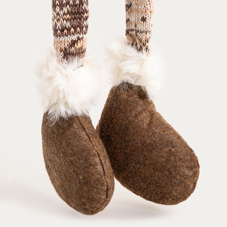 Homla, Latest, skrzat, siedzący renifer brązowy, 69 cm