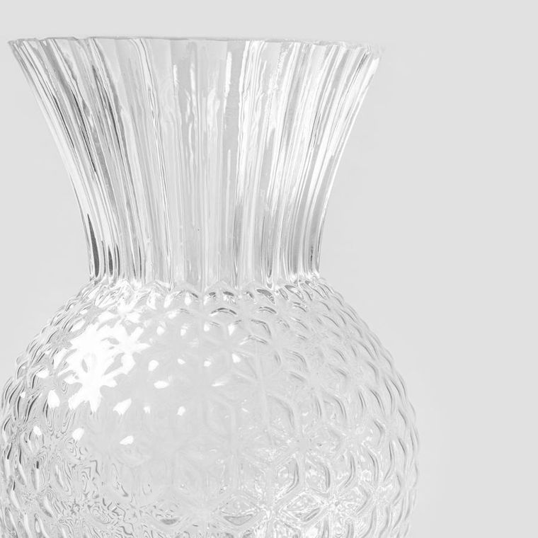 Homla, Limpid, wazon, szklany transparentny, 14-22 cm
