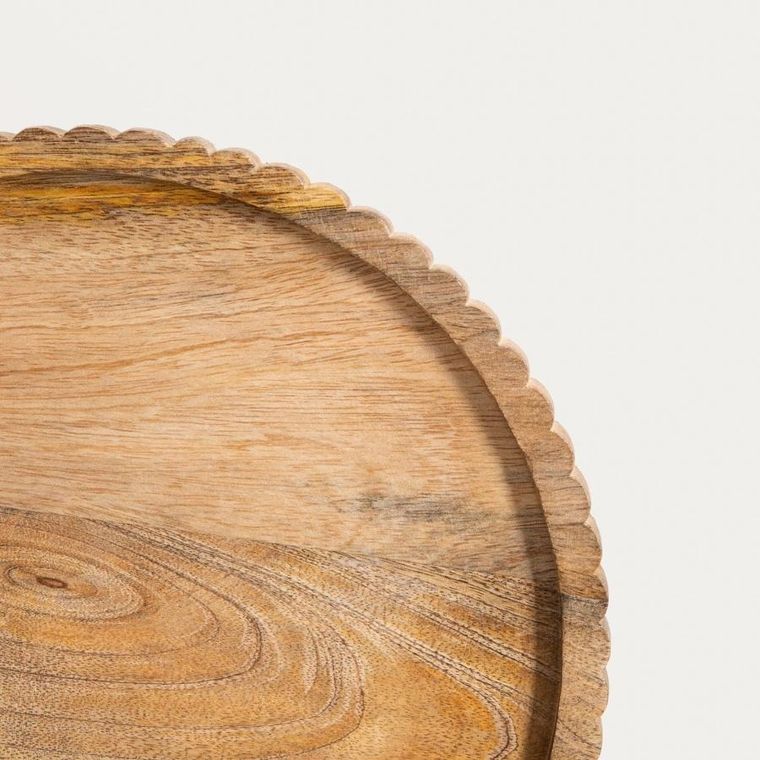 Homla, Linea Mango, deska, do serwowania z nieregularnym rantem, 30 cm