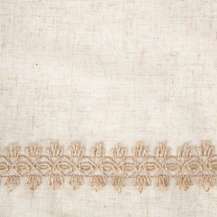 Homla, Lintilo, obrus, z jutową aplikacją, 130-180 cm