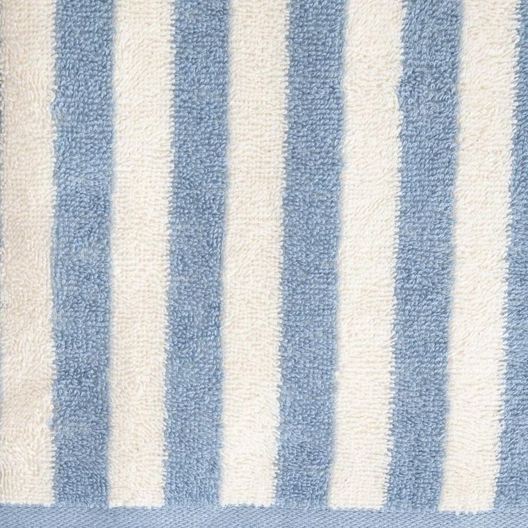 Homla, Listra, ręcznik, w niebieskie paski, 70-130 cm
