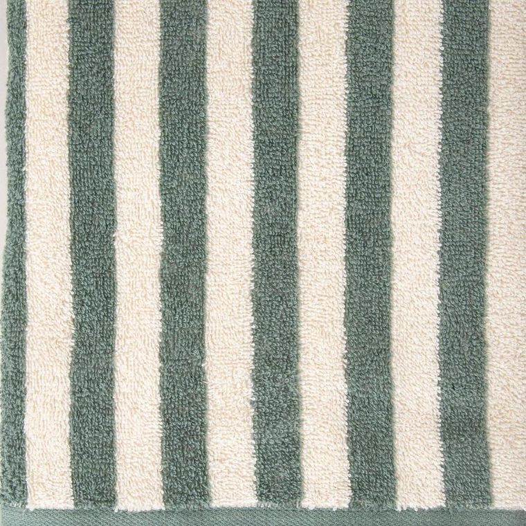 Homla, Listra, ręcznik, w pistacjowe paski, 70-130 cm