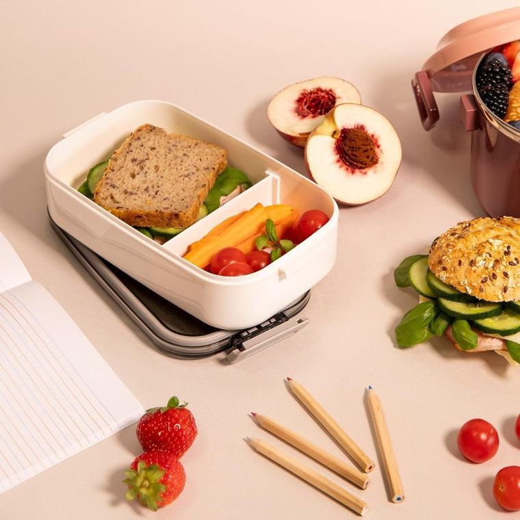 Homla, Loene, lunchbox, biały, 0,75l, 858937