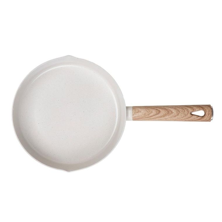 Homla, Loreburn, patelnia z powłoką ceramiczną, śmietankowa, 24 cm, 887548