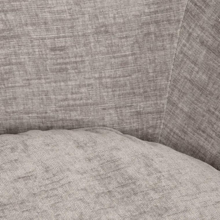 Homla, Lunaire, fotel, obrotowy welurowy, beżowy, 86-76-87 cm