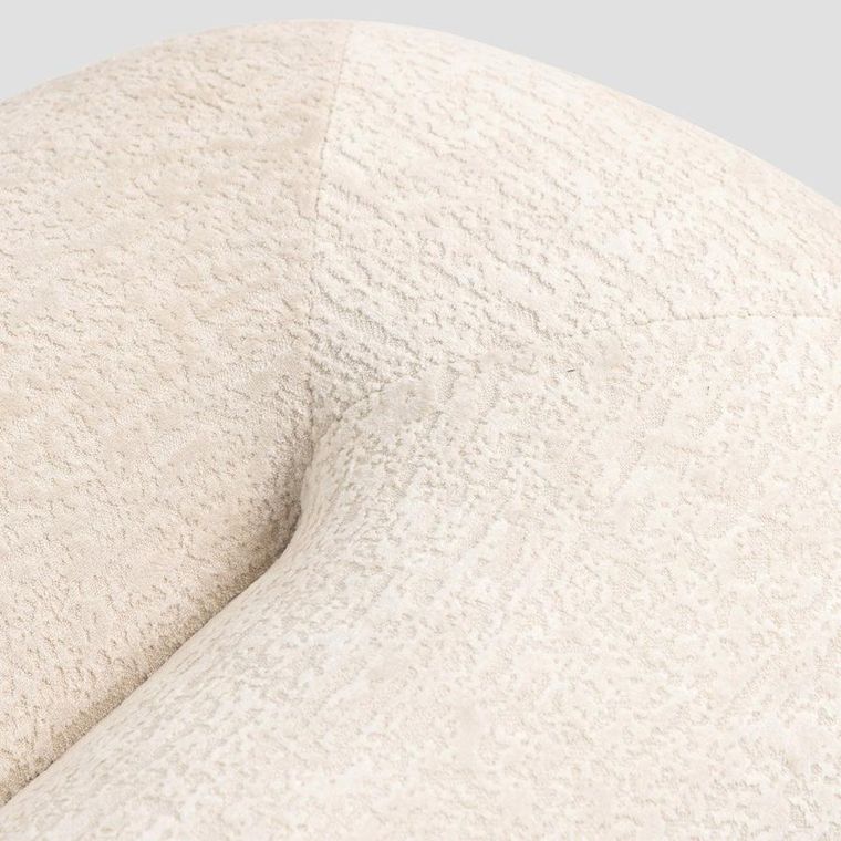 Homla, Luncta, pufa, ecru, 82-52-34 cm, 743740
