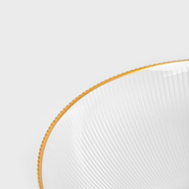 Homla, Lynn, miska, miska ze złotym rantem duża, 25-7 cm