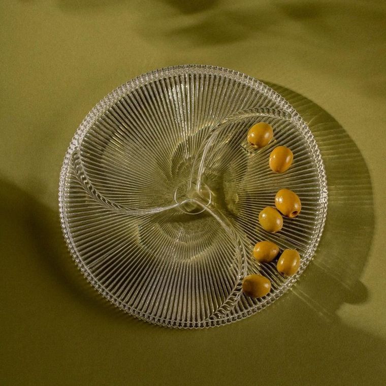 Homla, Lynn, talerz, z podziałkami, 24 cm