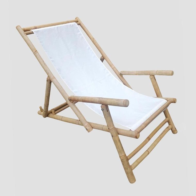 Homla, Mare, leżak, biały, 139-60-11 cm, 741838