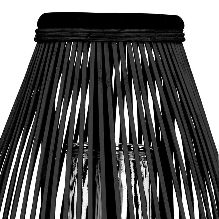 Homla, Masaya, lampion, ogrodowy czarny, 15-11-61 cm