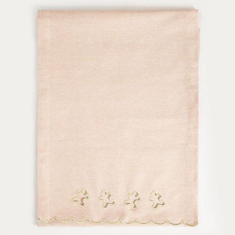 Homla, Mavi, bieżnik bawełniany, z ozdobnymi piernikami, 40-160 cm, 760983