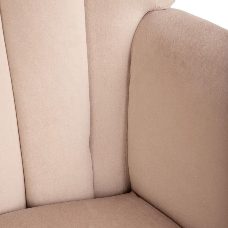 Homla, Mills, Fotel beżowy, 42-75-74 cm, 859538