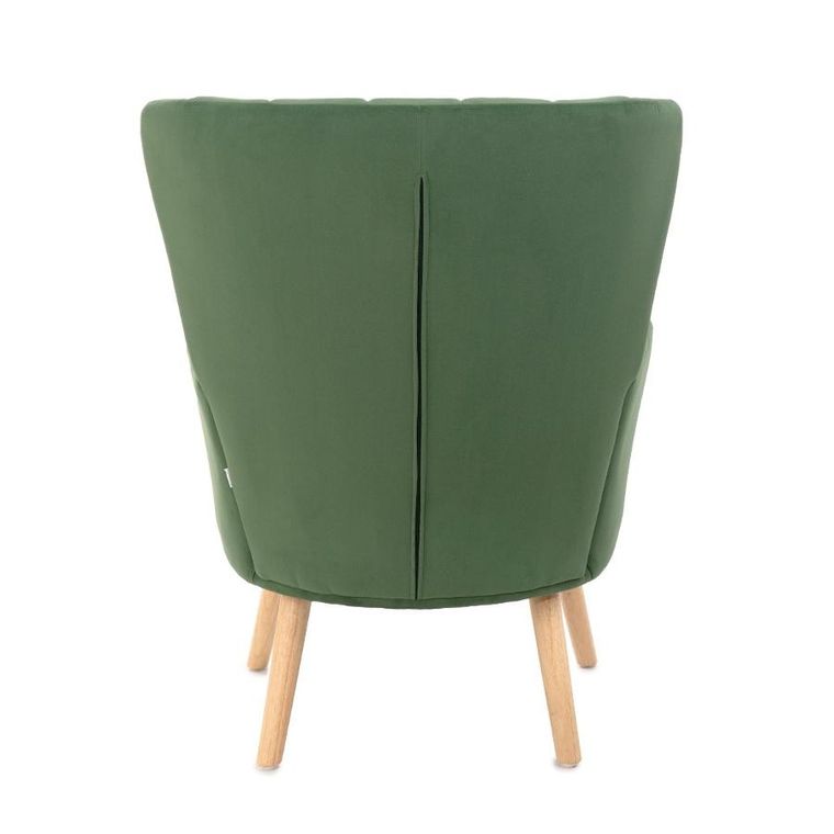 Homla, Mills, Fotel zielony, 42-75-74 cm, 859521