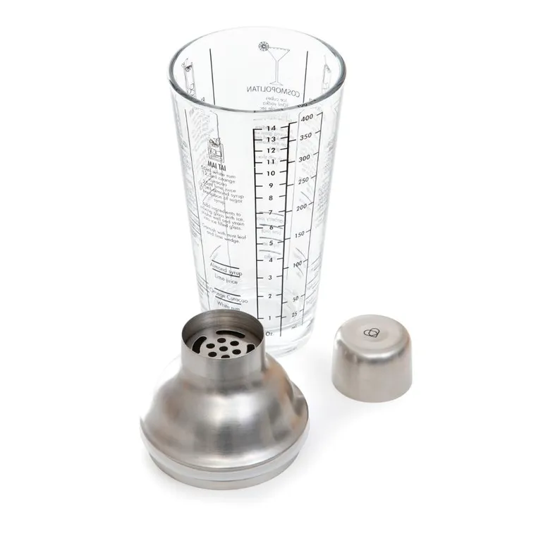 Homla, Moi, shaker ze srebrnym wieczkiem, 0,4l