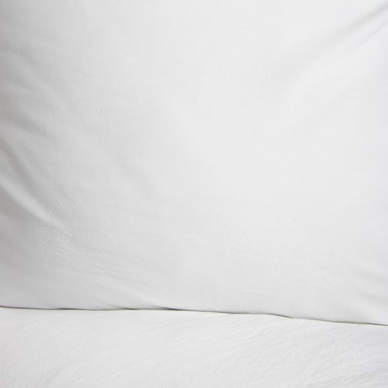 Homla, Morain, pościel z mikrofibry, biała z koronką, 200-220 cm, 734465