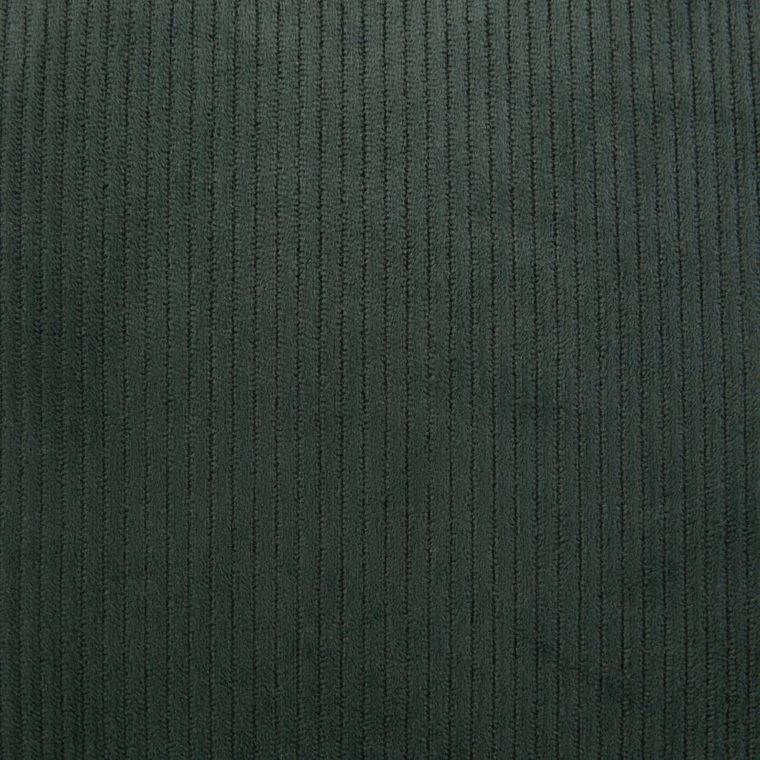 Homla, Nantu, poszewka, welwetowa imitacja sztruksu zielona, 45-45+1.5 cm