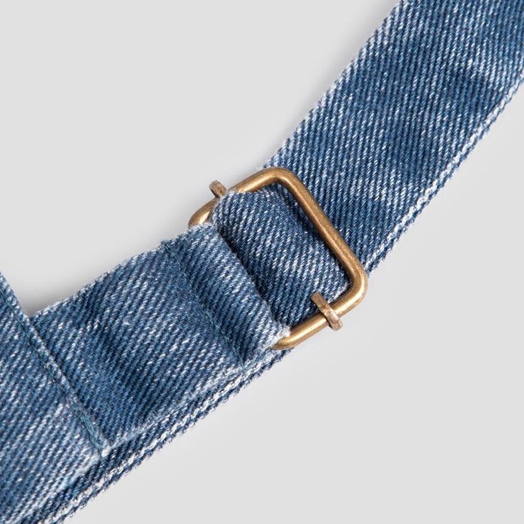 Homla, Nash, fartuch kuchenny, jeansowy, 60-80 cm, 740930