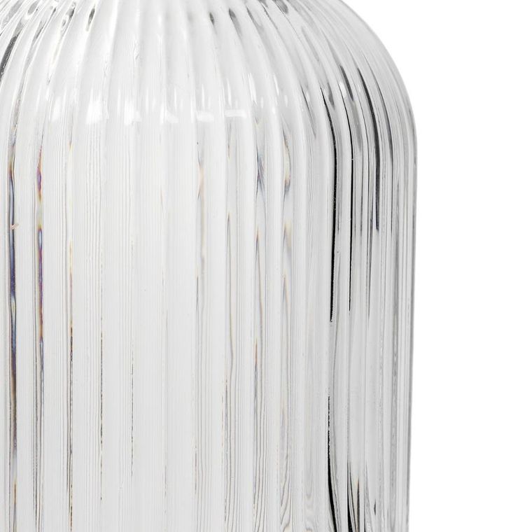 Homla, Natia, Karafka ryflowana z korkiem, 1 l, 890999