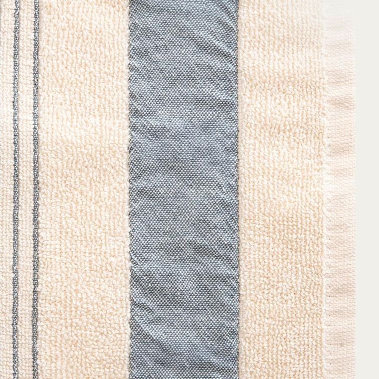 Homla, Nebo, ręcznik, niebieski w paski, 50-90 cm