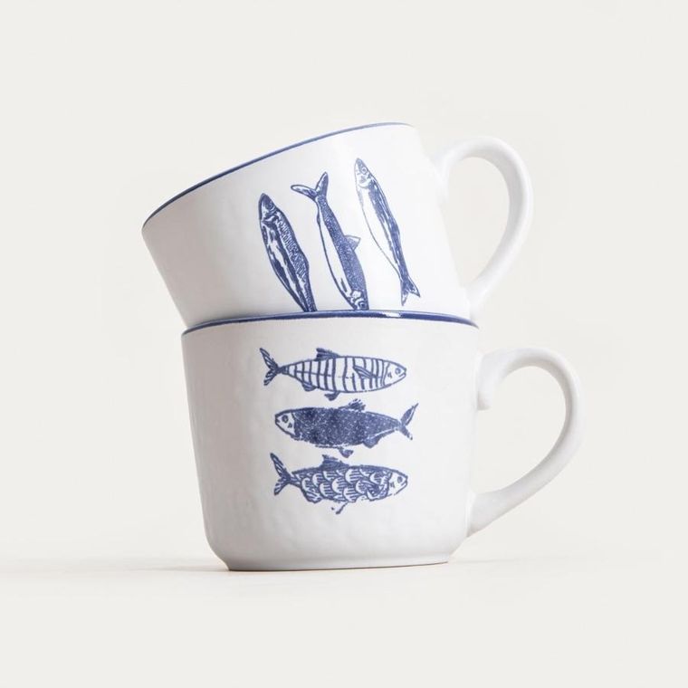 Homla, Nilgi, kubek z rybami, 0,4l