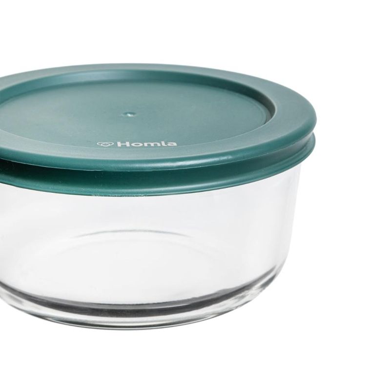 Homla, Norah, pojemnik okrągły z pokrywką, 12 cm