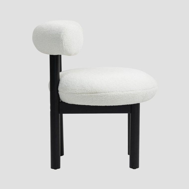 Homla, Pacis, krzesło, ecru, 59,5-65,5-75 cm