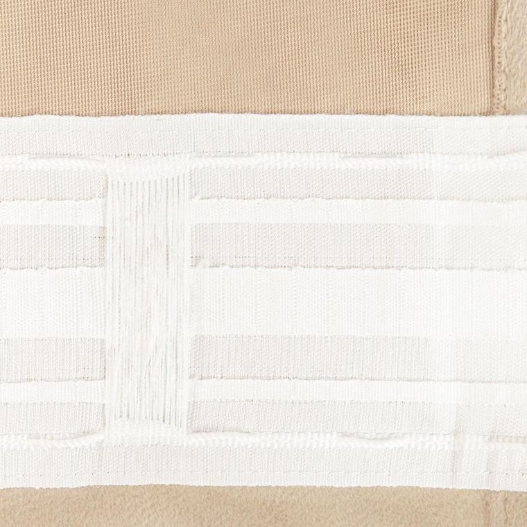 Homla, Patty, zasłona, welwetowa beżowa multitape, 140-250 cm