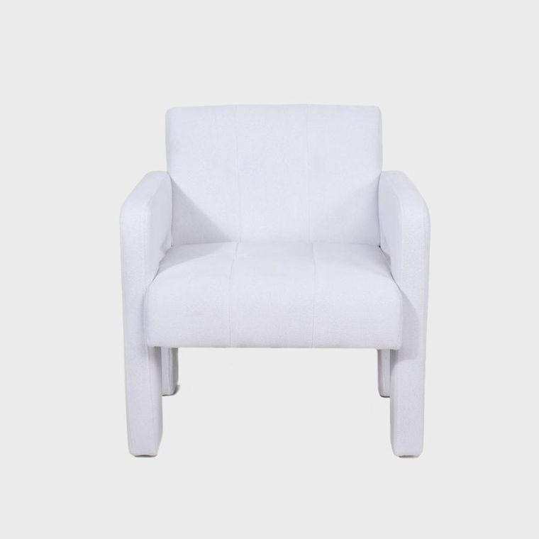 Homla, Pelle, fotel, biały, 68-69-75 cm, 737763