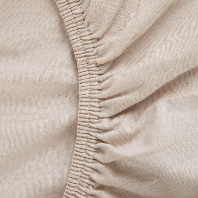 Homla, Pelly, Prześcieradło jersey beżowe PREMIUM, 90-200 cm, 874081