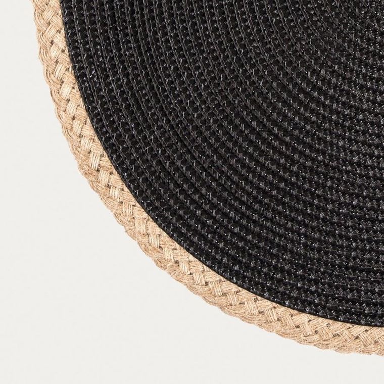 Homla, Plar, maty stołowe, czarne, zestaw, 38 cm, 2 szt.