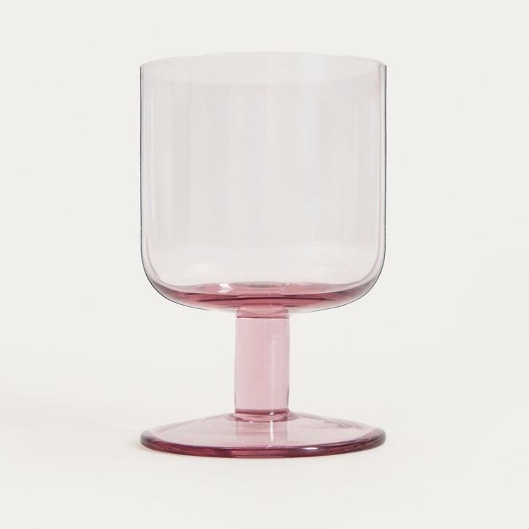 Homla, Polis, kieliszek, niski różowy, 0,23l