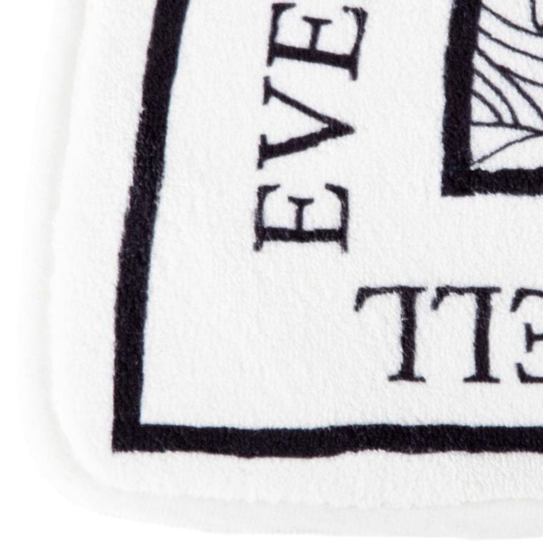 Homla, Puella, dywanik łazienkowy, z mikrofibry półokrągły, 50-80 cm