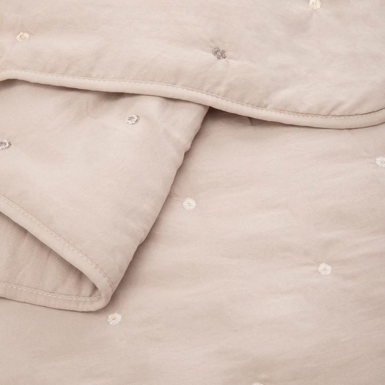 Homla, Quilly, narzuta, pikowana beżowa, 200-220 cm