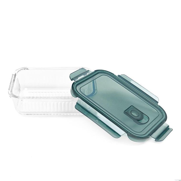 Homla, Remmie, pojemnik, prostokątny szklany L, 1, 04l