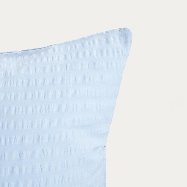 Homla, Retie, pościel, z kory bawełnianej błękitna, 200-220 cm