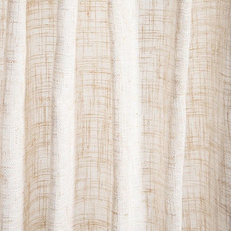 Homla, Rosel, zasłona, dekoracyjna z dodatkiem lnu, 140X250 cm