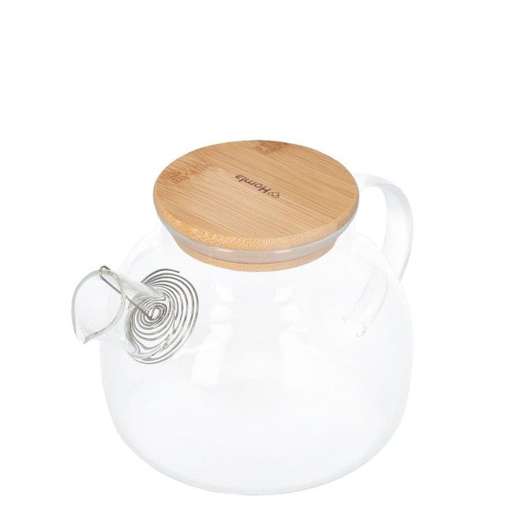 Homla, Saffron, dzbanek z bambusowym wieczkiem, 1l