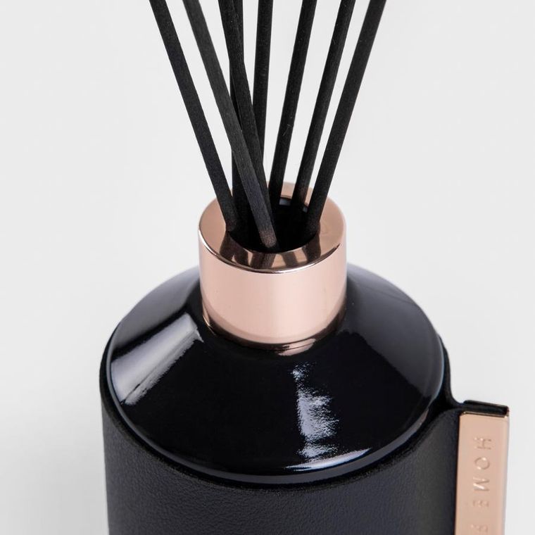 Homla, Sleek Leather, dyfuzor zapachowy, amber musk, 200 ml