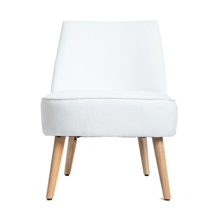 Homla, Soal, Fotel ecru, 57-69-76 cm, 895895